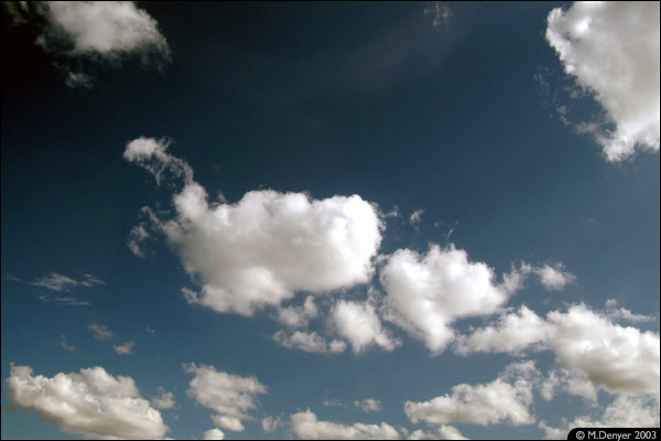 Clouds against an Inky Sky