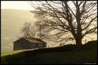 Yorkshire Barn at Sundown