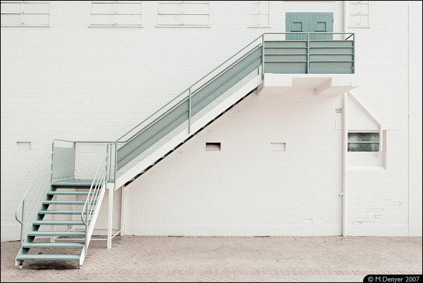 Bleached Staircase